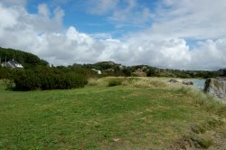Liegewiese am Sandstrand